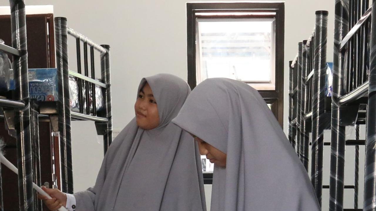 Asrama baru ini merupakan sumbangan dari PT. Bina Karya Prima.&nbsp;Foto: Merdeka.com/Arie Basuki