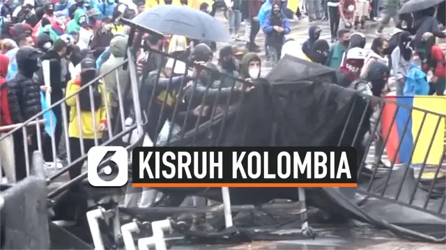 VIDEO: Kisruh Protes Reformasi Pajak Kolombia, Puluhan Tewas Ratusan Terluka