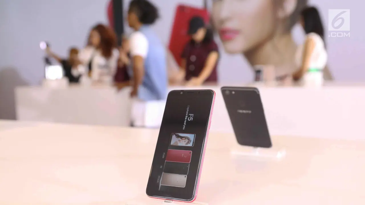 Oppo Luncurkan F5 Dengan Teknolgi Foto Selfie Terbaru