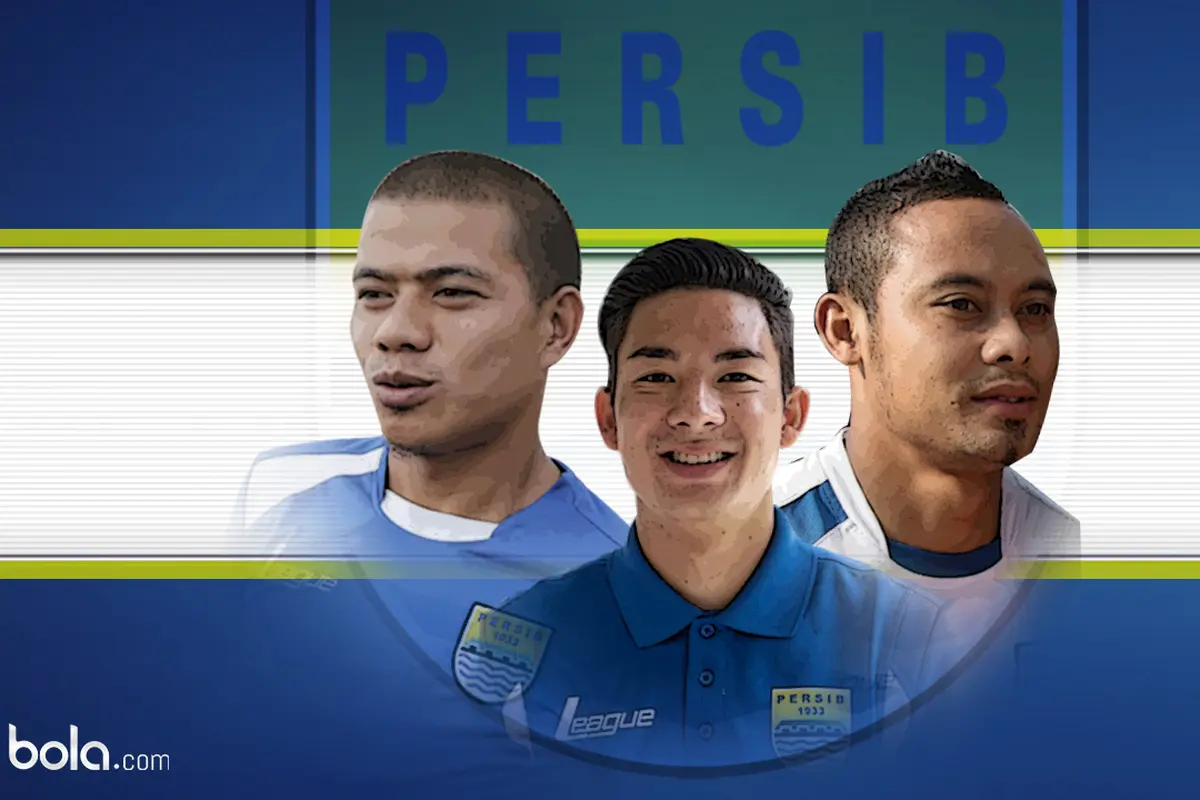 3 Pemain Persib Paling Seksi Pilihan Bobotoh Geulis (bola.com/Rudi Riana)