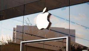 Logo pada Kantor Apple. (Unsplash/Trac Vu)