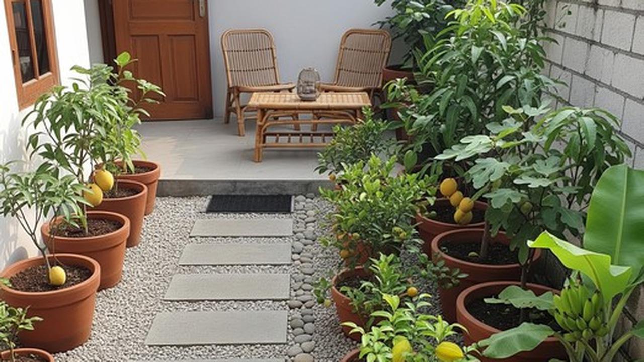 Cara Memilih Pot untuk Tanaman Buah (AI Generated)