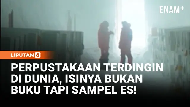 Tersembunyi di Antarktika, Perpustakaan Ini Simpan Harta Karun Es