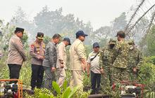 Prabowo Tambah 1.500 TNI dan 6 Helikopter Tangani Kebakaran Hutan Kalbar