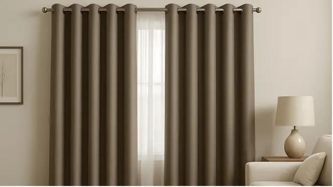 Ilustrasi Gorden Blackout Minimalis