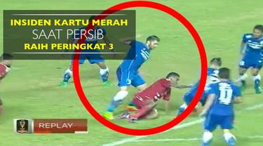 Berita video awal insiden kartu merah pada laga Persib Bandung kontra Semen Padang, saat perebutan peringkat 3 Piala Presiden 2017.