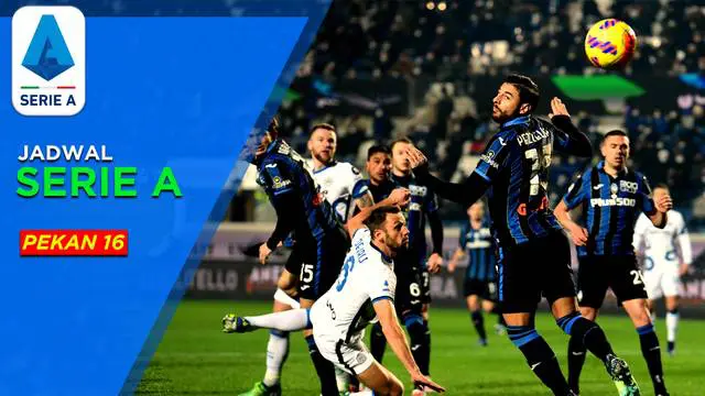 Berita motion grafis jadwal lengkap Liga Italia 2022/2023 pekan ke-16. Setelah kembali bergulir, laga seru Inter Milan Vs Napoli akan menjadi salah satu laga seru untuk dinantikan dalam lanjutan Liga Italia 2022/2023.