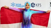 Medina Fastabiqa Anak Ippho Santosa Raih Medali Perak ISI Skate Korea 2025, Satu-Satunya Peserta Berhijab