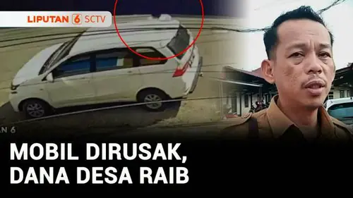  Mobil Plt Kades Disatroni Maling, Dana Desa Rp388 Juta Raib