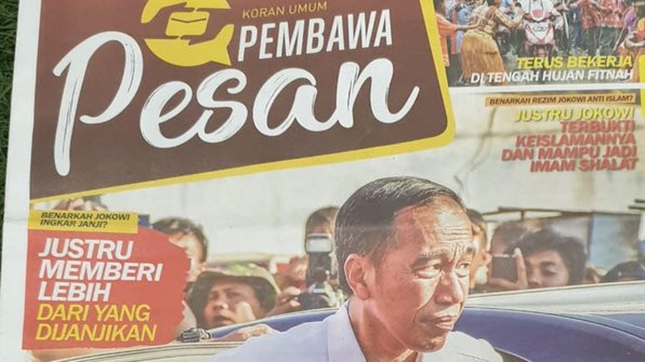 Tabloid Pembawa Pesan (Foto: Merdeka.com)