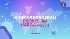 Jumlah kasus positif Covid-19 terus bertambah di tanah air. Protokol kesehatan dan budaya hidup sehat jadi pilihan tepat untuk hindari paparan virus corona.