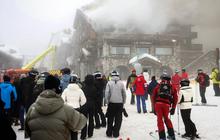FOTO: Kebakaran Hebat Hanguskan Hotel Super Mewah di Courchevel Alpen Prancis