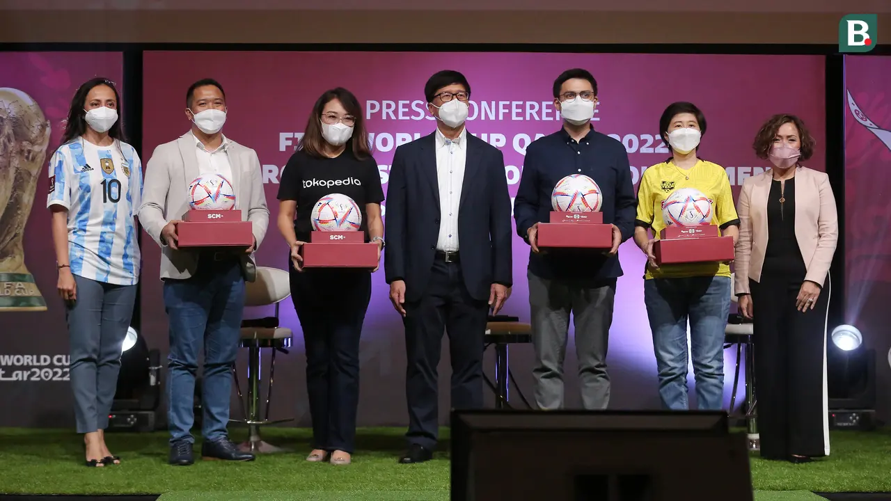 Foto: 4 Sponsor Utama Siap Beri Dukungan Surya Citra Media (SCM) untuk Sukseskan Siaran Piala Dunia 2022