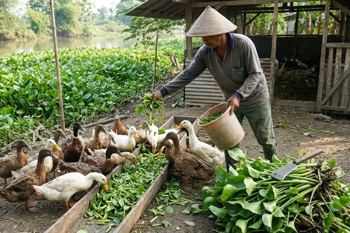 Tanaman Pakan Tambahan untuk Bebeka