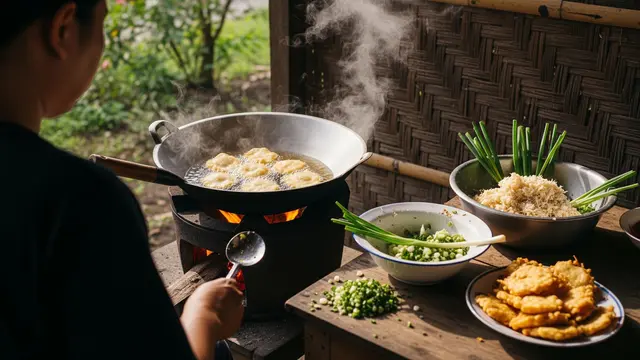 Membuat Bakwan Singkong Renyah dan Gurih