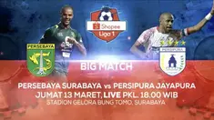 Berita video jangan lewatkan serunya pertandingan Persebaya Surabaya melawan Persipura Jayapura pada pekan ketiga Shopee Liga 1 2020 live exclusive di Indosiar dan Vidio.