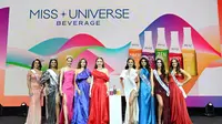 Miss Universe meluncurkan M*U, minuman premium non gula. (Dok: Miss Universe)