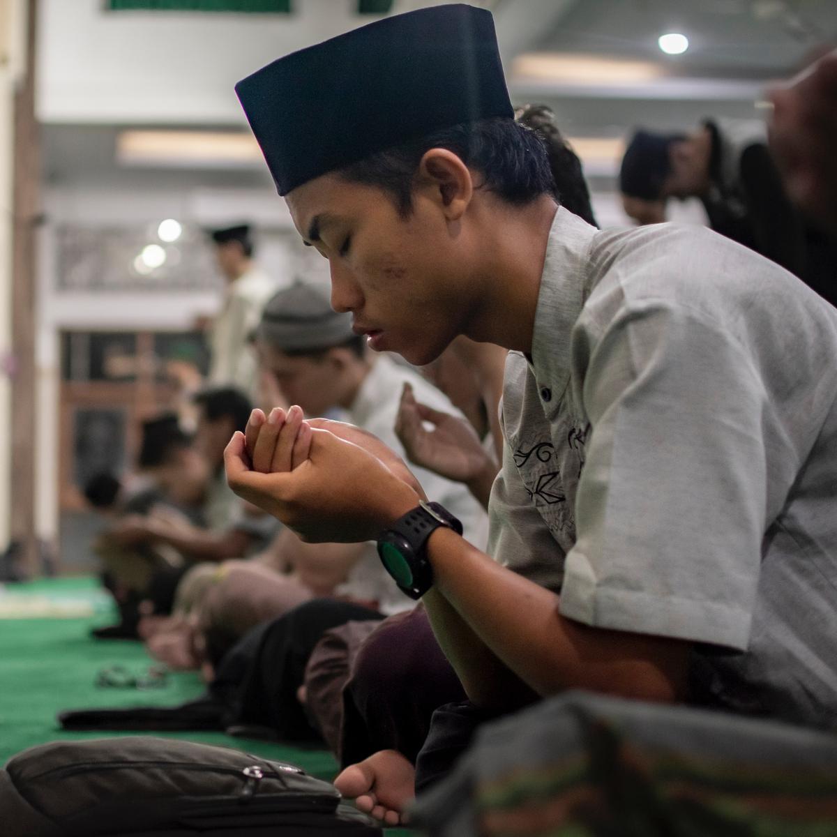 Ilustrasi doa, ibadah, muslim, Islam