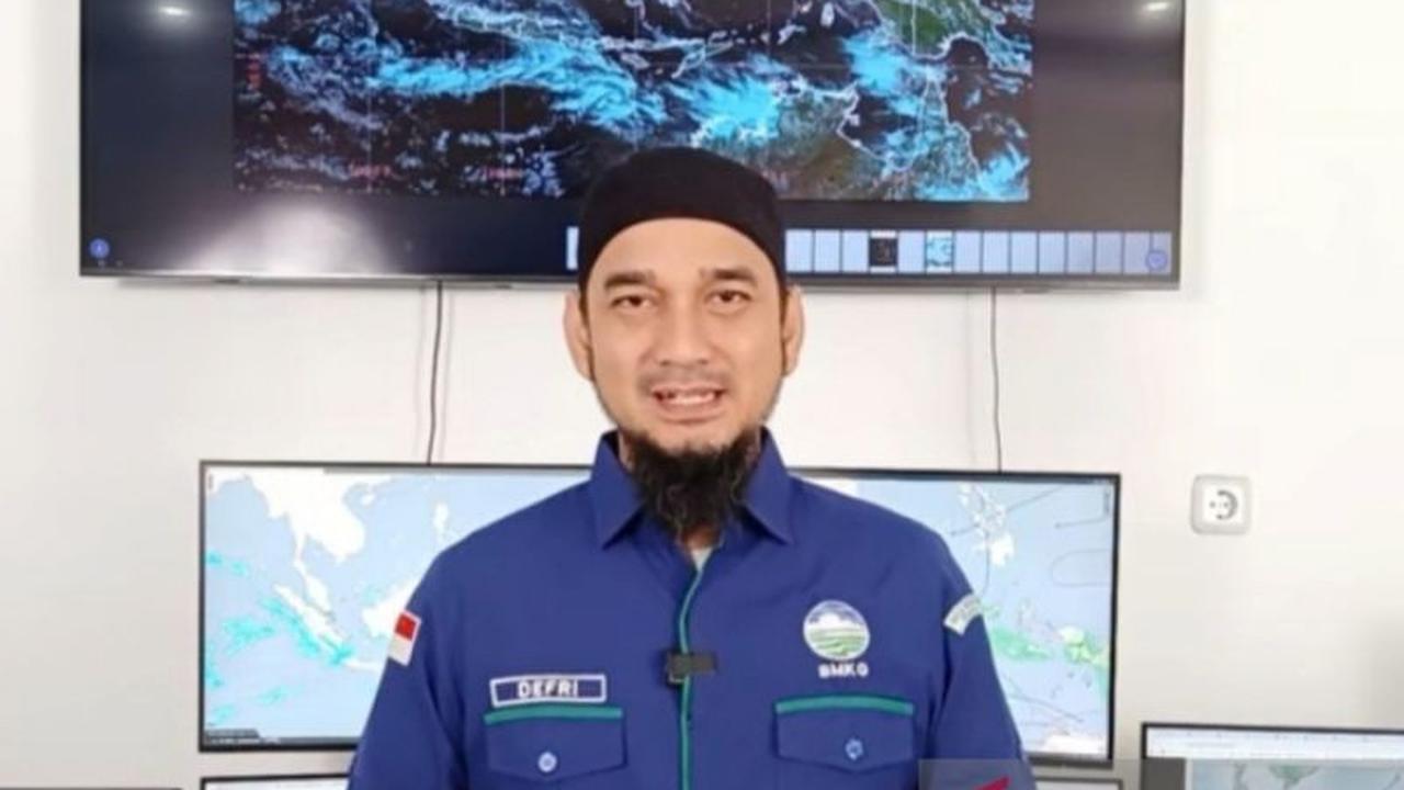 BMKG Prediksi Potensi Hujan Sumatera Utara dengan Intensitas Ringan hingga Sedang pada Minggu