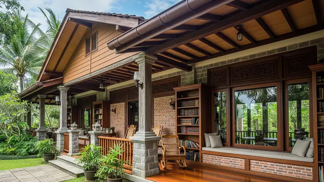 Model Rumah Kecil Ala American Farm, Modelnya Antik dan Bikin Nyaman/ Ilustrasi AI