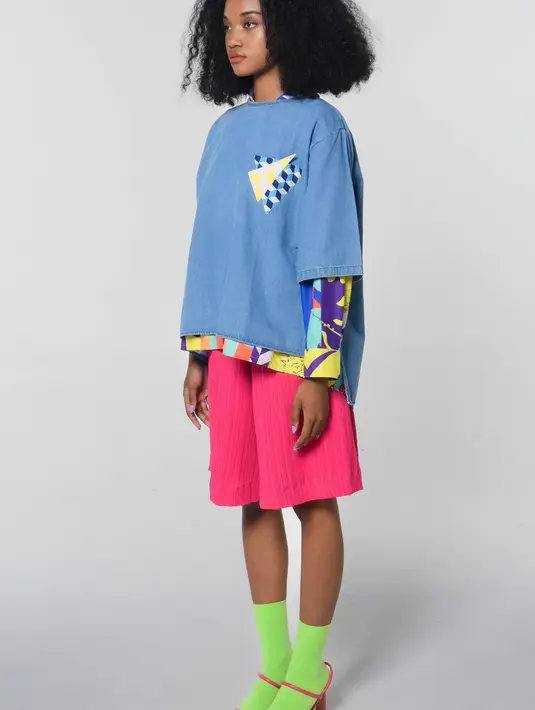 NASL sendiri memiliki singakatan dari Not an Average Style and Look. Menampilkan rangkaian koleksi kasual dan non formal yang cocok untuk dikenakan dalam beragam kesempatan. / Foto: dok NASL by Nagita Slavina.