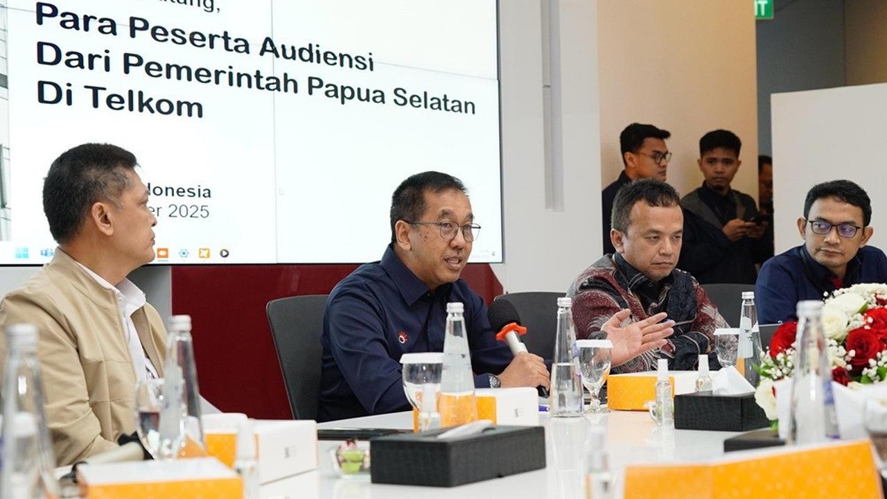 Telkom Terima Audiensi Pemda dan Berbagai Komunitas Papua Selatan