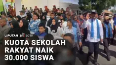 Menteri Sosial, Syaifullah Yusuf menyebut kuota penerimaan peserta didik Sekolah Rakyat secara nasional bertambah sebanyak 30 ribu siswa pada tahun ajaran 2026.