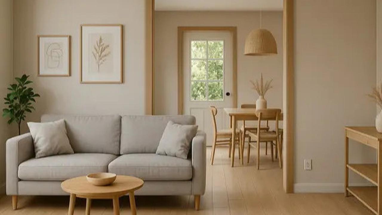 7 Desain Ruang Tamu 3x4 dengan Pintu Tengah, Solusi Estetis untuk Rumah Minimalis