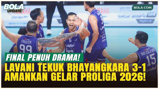 Jakarta LavAni Bangkit! Tumbangkan Bhayangkara Presisi, Rebut Takhta Juara Proliga 2026