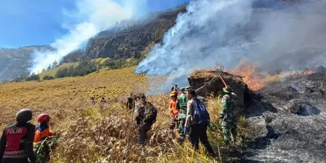 Penyebab Kebakaran di Bromo Sulit Padam