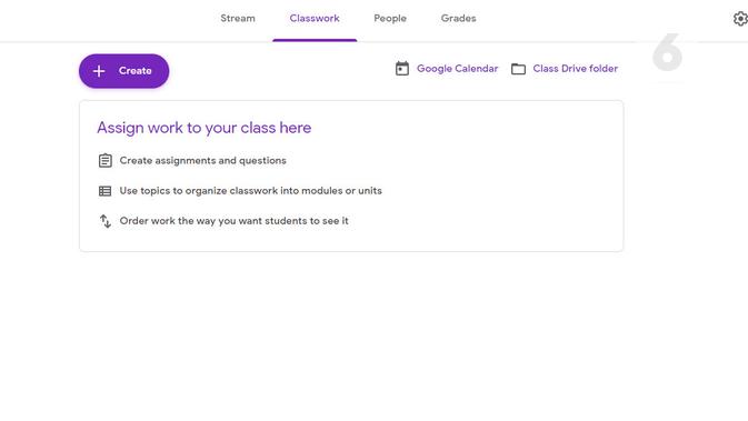 Cara Membuat Tugas di Google Classroom. /Mochamad Wahyu Hidayat