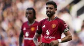 Manchester United memulai musim baru Liga Inggris 2025/2026 dengan hasil buruk. (AP Photo/Dave Thompson)