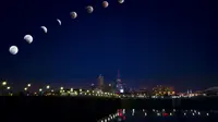 Gerhana bulan bisa menyala dan berwarna kemerahan disebut juga sebagai Blood Moon. (timeanddate.com)