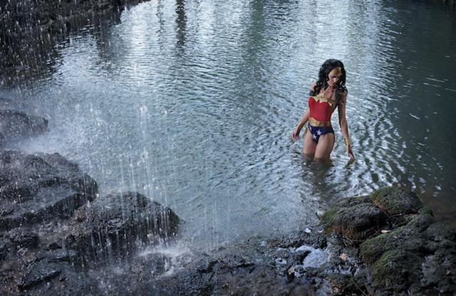 Kalau sedang santai, Wonder Woman spa dulu ya | Photo copyright My Modern Met