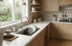 Cara Menentukan Ukuran Sink Cuci Piring yang Pas agar Dapur Nyaman dan Anti-Pegal