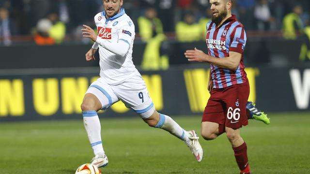 Hasil Liga Europa: Napoli 1 - 0 Trabzonspor