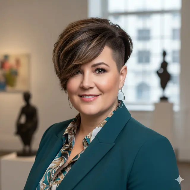 Model Rambut Ibu-Ibu Gemuk yang Lagi Tren (Image by Gemini AI)