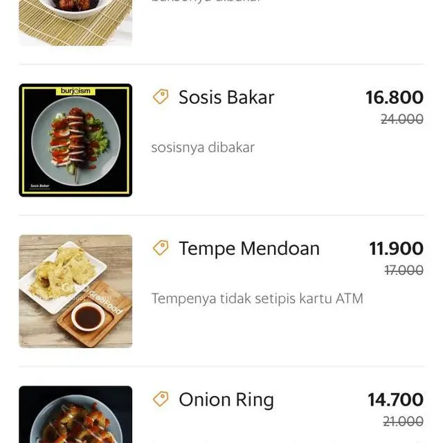 6 Keterangan Makanan Nyeleneh Ini Bikin Pembeli Gagal Paham