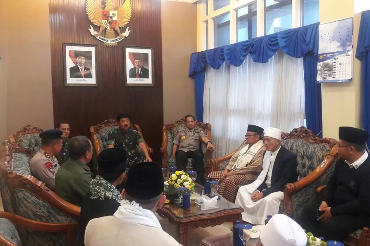 Panglima TNI dan Kapolri