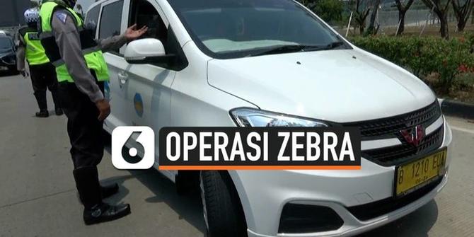 VIDEO: Ratusan Taksi Bandara Terjaring Operasi Zebra