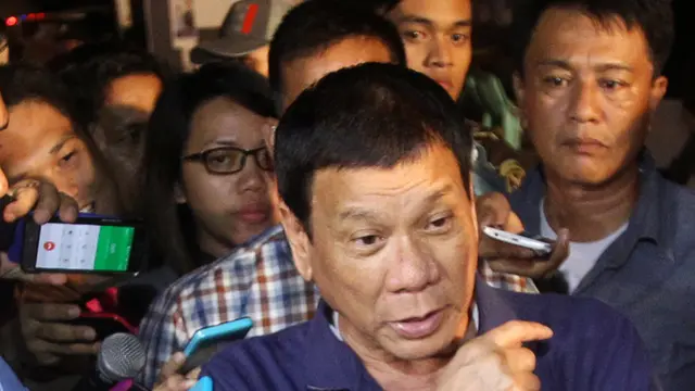 Presiden Filipina Duterte