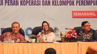 Dewan Koperasi Indonesia (Dekopin) menyelenggarakan kegiatan Forum Bisnis dan Seminar Nasional yang berlangsung di Ballroom Quest Hotel, Kota Semarang, Kamis (25/8/2022) (istimewa)
