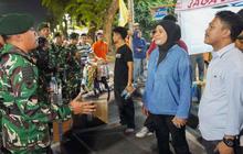 FOTO: Jaga Stabilitas Jakarta, TNI AD Gelar Patroli Skala Besar