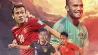 Timnas Indonesia - Egy Maulana, Witan Sulaeman, Rizky Pora, Andik Vermansah (Bola.com/Adreanus Titus)