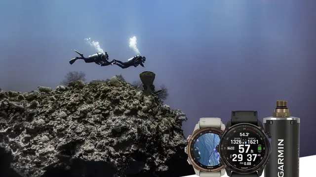 Garmin Descent Mk3 Series dan T2 Transceiver (Garmin)