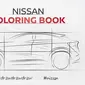 Nissan ajak orang-orang untuk menggambar dan mewarnai guna menjaga pikiran  tetap segar di masa pandemi Corona Covid-19. (Nissan)