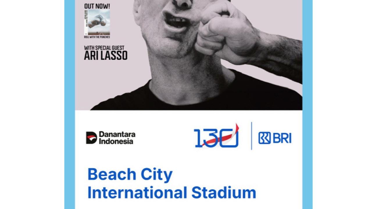 Nostalgia Bareng Bryan Adams, BRI Hadirkan Kemudahan Beli Tiket Lewat BRImo