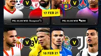 Jadwal Babak 16 Besar Liga Champions di Vidio: Ada Duel Panas Barcelona Vs PSG