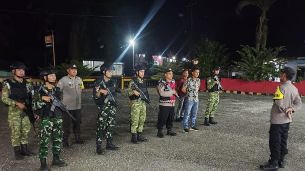 Polri dan TNI Perkuat Patroli Gabungan Curup-Lubuklinggau, Antisipasi Kriminalitas Jalanan
