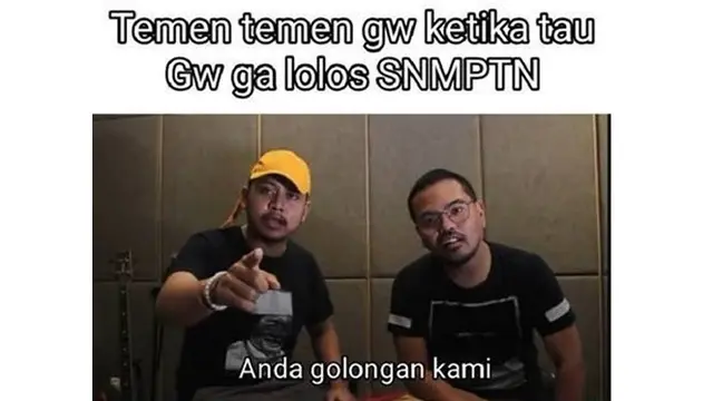 7 Meme Usai Pengumuman SNMPTN Ini Senyum Nyengir